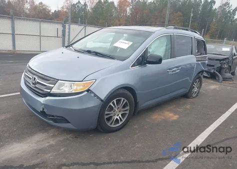2013 Honda Odyssey Ex-L z USA, uszkodzony, nr VIN 5FNRL5H67DB020130